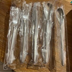 2 set Fortessa “Dragonfly” 5 piece 18/10 stainless steel placesetting